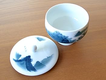2293 有田焼　畑萬陶苑　茶器セット　急須1客　湯冷し1客　湯呑5客 2293 有田焼 畑萬陶苑 茶器セット 急須1客 湯冷し1客